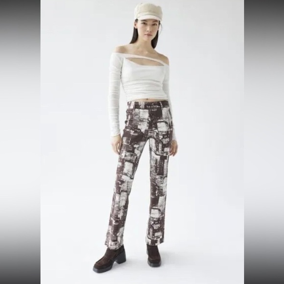 Urban Outfitters Pants - Urban Outfitters UO Gia Slim‎ Trouser Pant Sz. 0